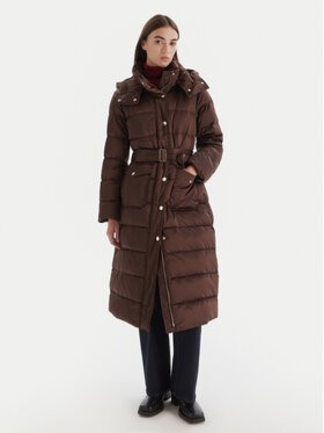 Liu Jo Kurtka puchowa MF5011 T017A Brązowy Regular Fit