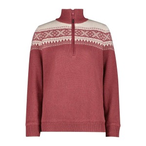 Pull 1/2 zip w dzianiny damski CMP