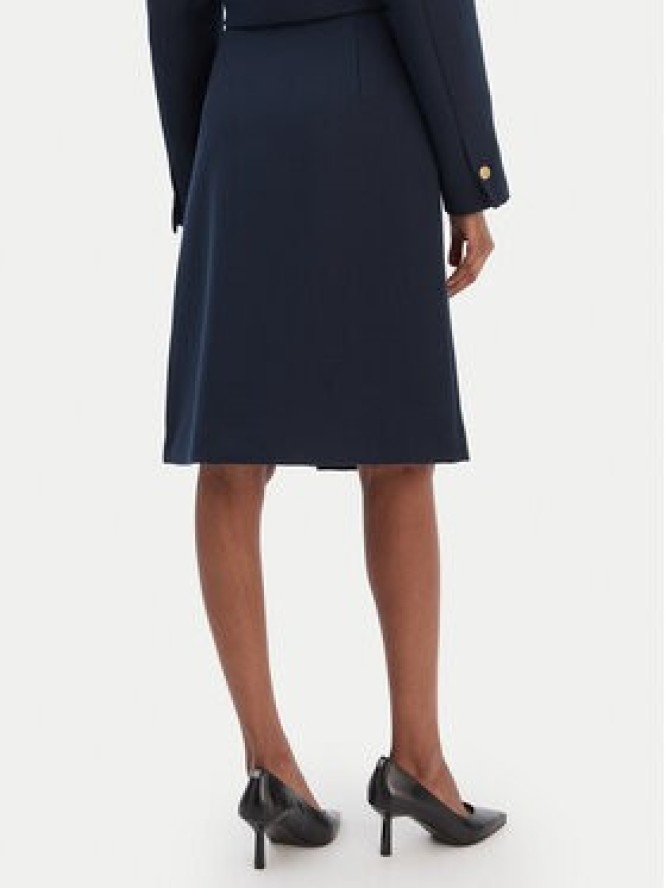Tommy Hilfiger Spódnica trapezowa WW0WW49474 Granatowy Regular Fit