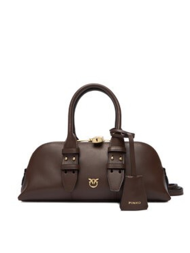 PINKO Torebka Bowling Bag Baguette AI 25-26 PLTT 105334 A0QO Brązowy