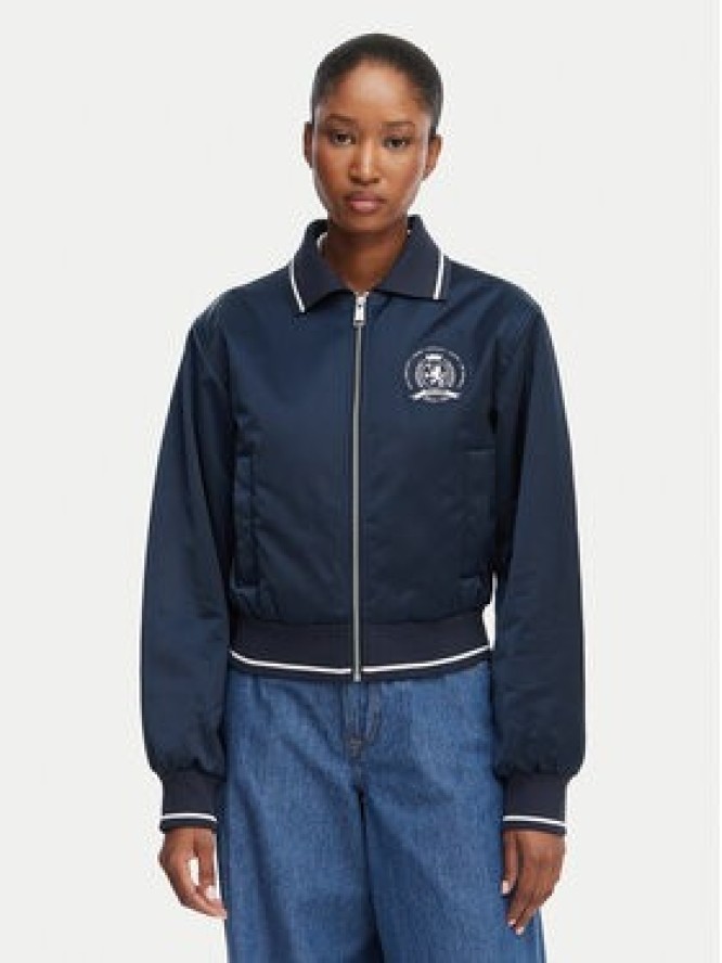 Tommy Jeans Kurtka bomber Tjw Coach DW0DW23153 Granatowy Regular Fit