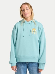 Billabong Bluza Ready And Set EBJSF00184 Turkusowy Loose Fit