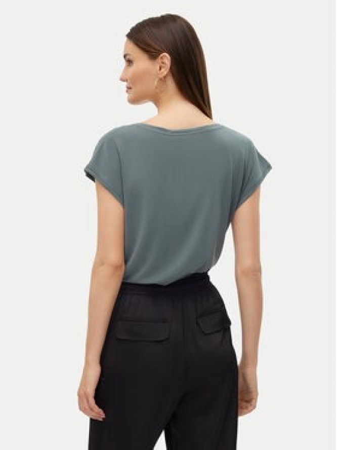 Vero Moda T-Shirt Filli 10247666 Zielony Relaxed Fit