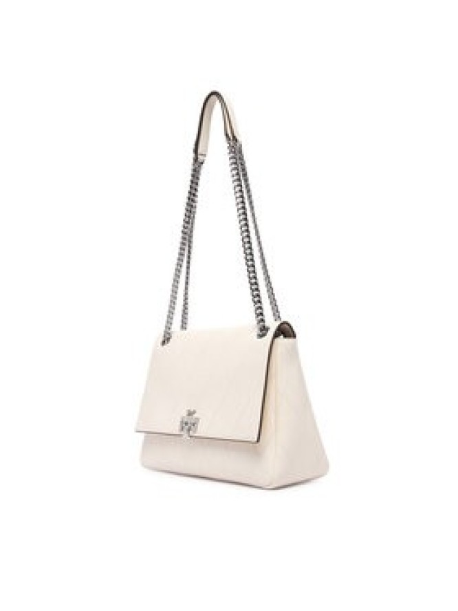 Tory Burch Torebka Charlie Quilted Shoulder Bag 185828 Beżowy