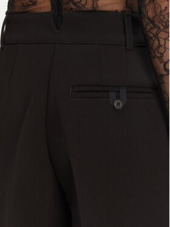 JACQUEMUS Spodnie materiałowe Le Pantalon Ovalo 24E241PA0791718 990 Czarny Regular Fit