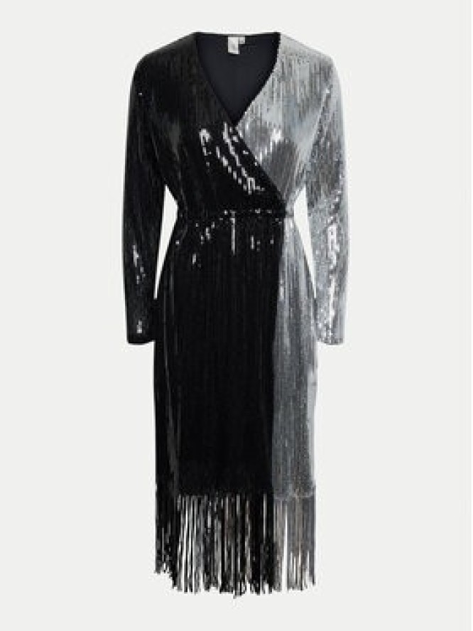 YAS Sukienka koktajlowa Tio 26035387 Czarny Regular Fit