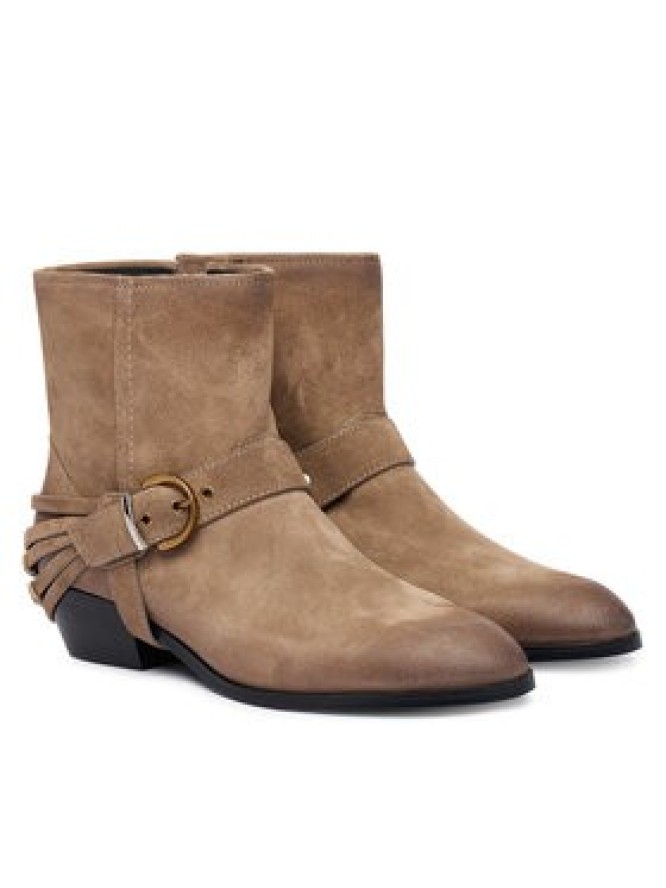 PINKO Kowbojki Jane 07 SD0557P151 Beżowy