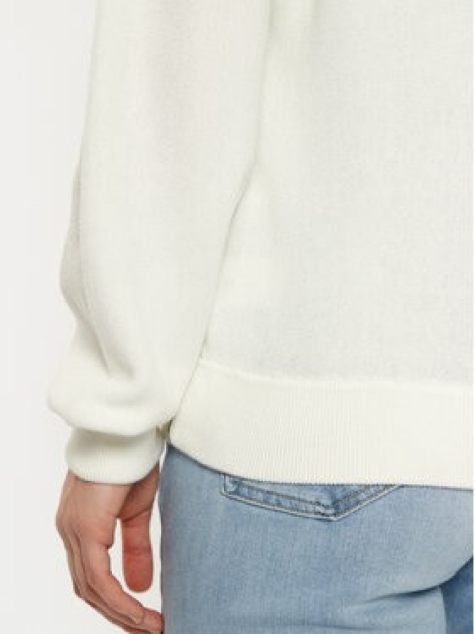 Lacoste Sweter AF5622 Écru Regular Fit