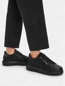 KARL LAGERFELD Sneakersy KL62577N Czarny