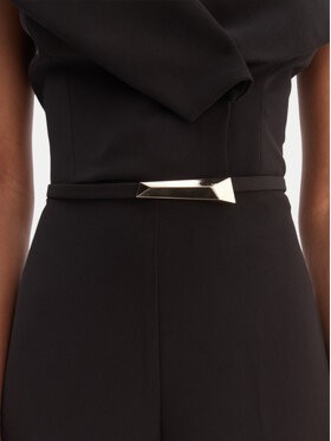 Simona Corsellini Kombinezon P26CPTU00701 Czarny Regular Fit