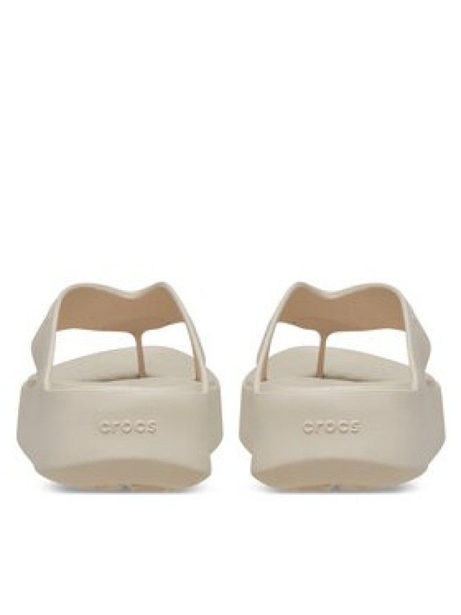 Crocs Japonki Getaway Platform Flip 209410 Beżowy