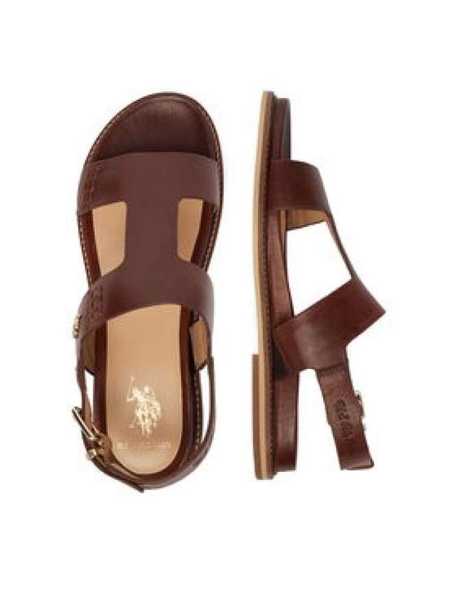 U.S. Polo Assn. Sandały EO-ADELI002W/6L1 Brązowy