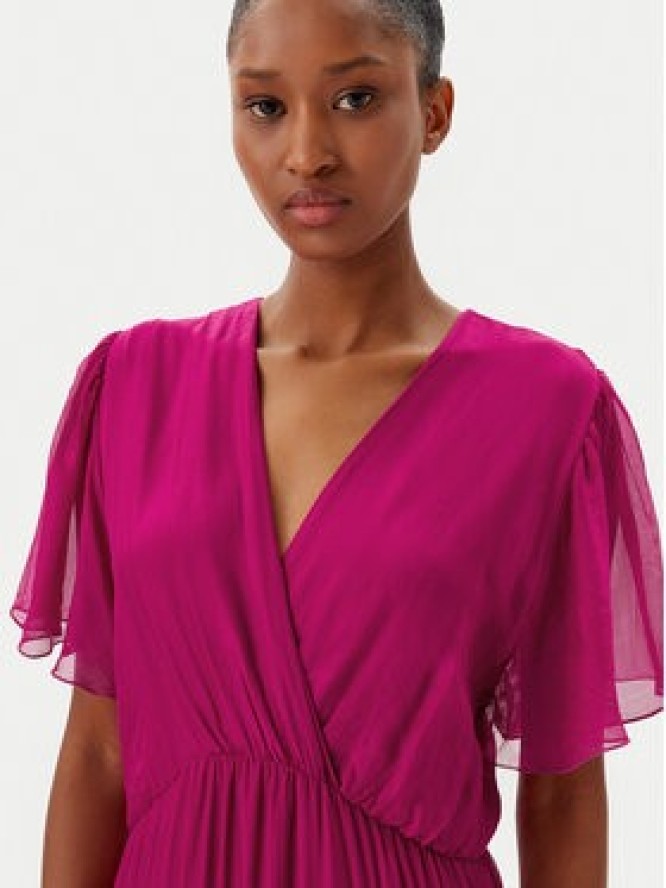 Haveone Sukienka letnia AFF-N006 Różowy Loose Fit