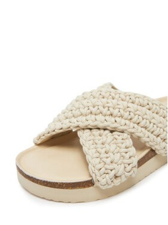 DeeZee Klapki MXCR-211 Écru