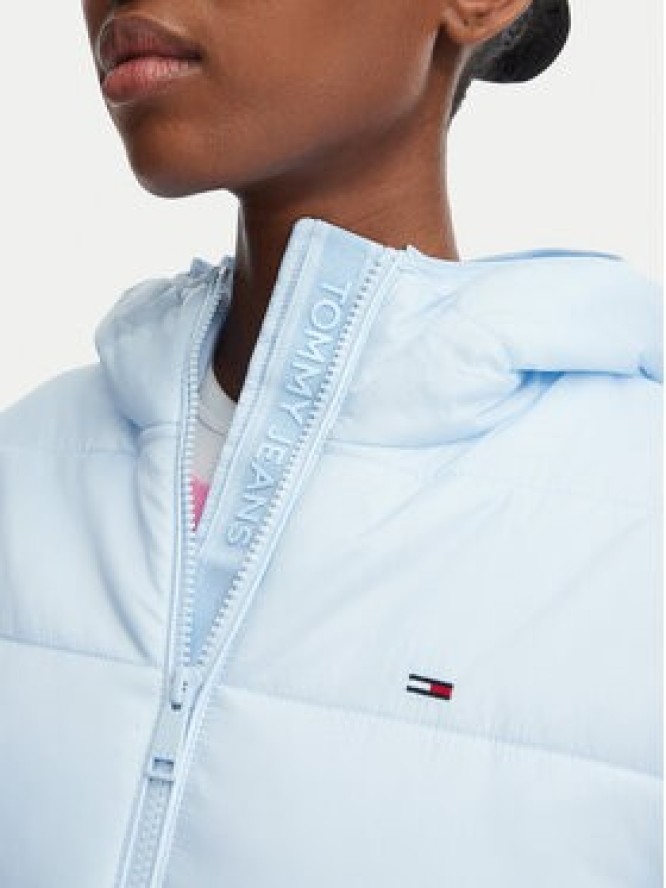 Tommy Jeans Kurtka przejściowa DW0DW20959 Niebieski jasny Slim Fit