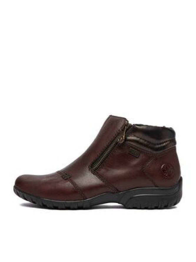 Rieker Botki CEO-L4655-27 Brązowy ciemny