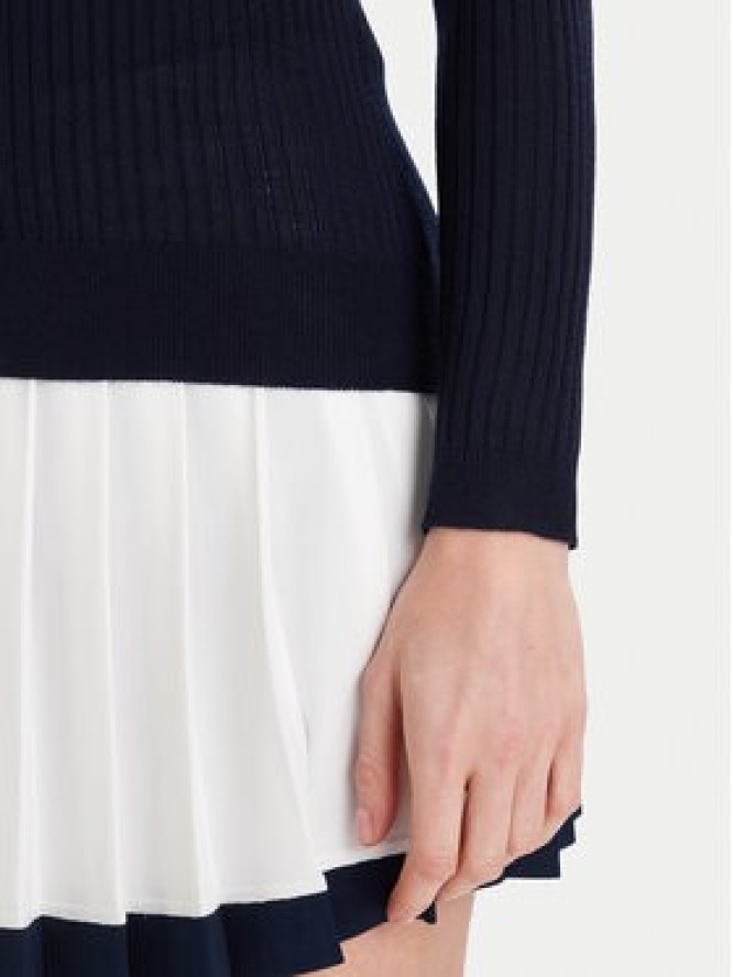 Lacoste Kardigan AF4141 Granatowy Slim Fit