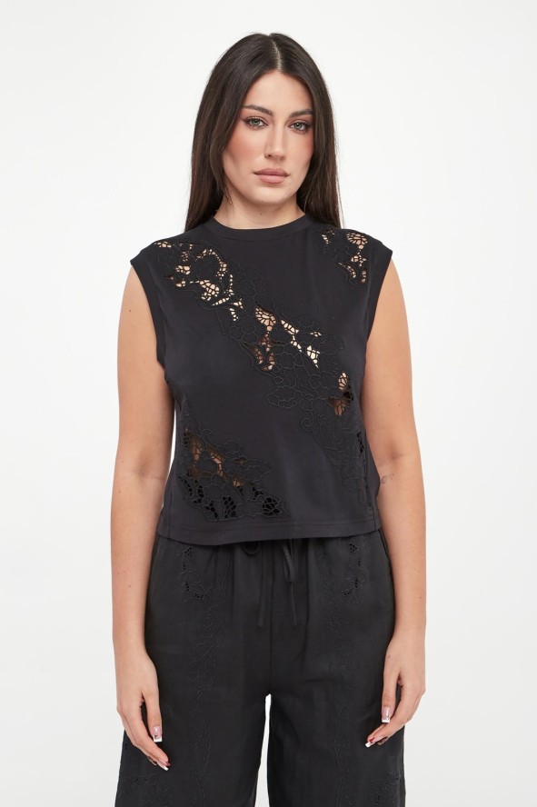 Top damski koronkowy TWINSET