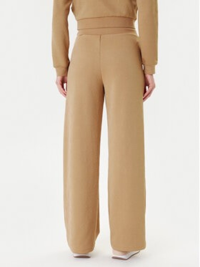 Guess Spodnie dresowe V5YB19 KBSL2 Beżowy Regular Fit