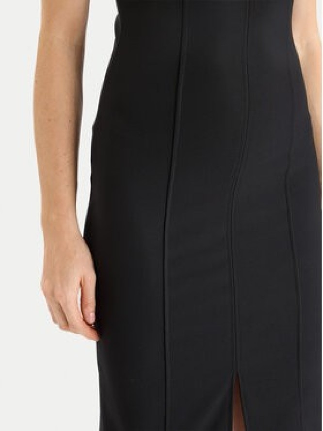 Rinascimento Sukienka koktajlowa CFC0125541003 Czarny Slim Fit