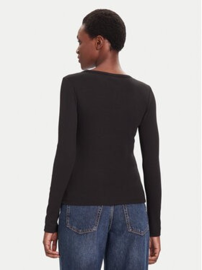 Calvin Klein Jeans Bluzka LV047D218G Czarny Slim Fit