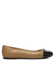 MICHAEL Michael Kors Baleriny Mandy Flat 40F5MAFP1A Beżowy