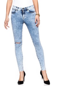 WRANGLER HIGH RISE SKINNY WROCK BLUE W27HSV24S 112128119