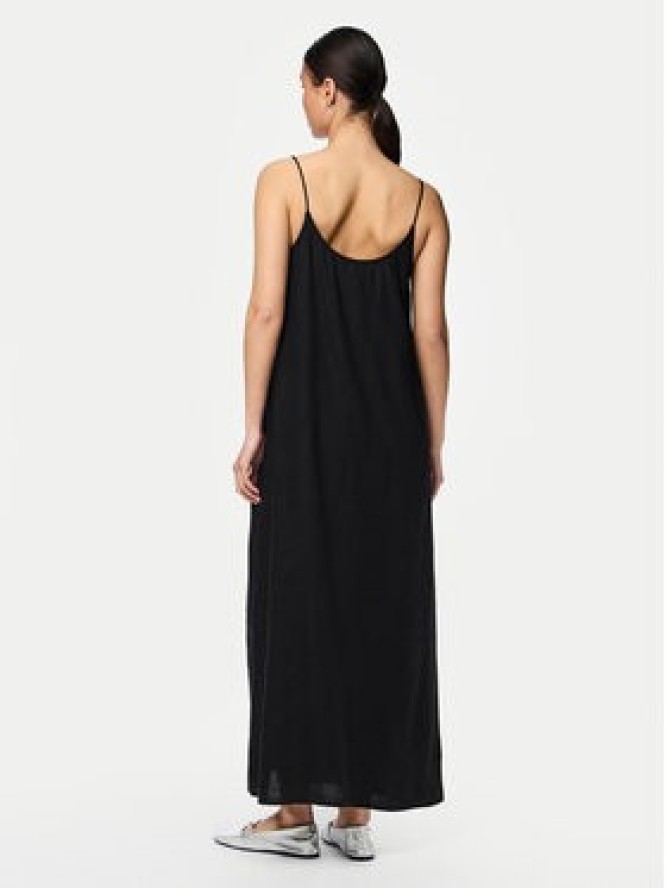 Pieces Sukienka letnia Pia 17151884 Czarny Loose Fit