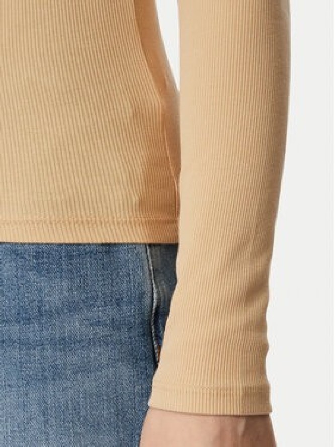 Tommy Jeans Bluzka DW0DW20178 Żółty Slim Fit