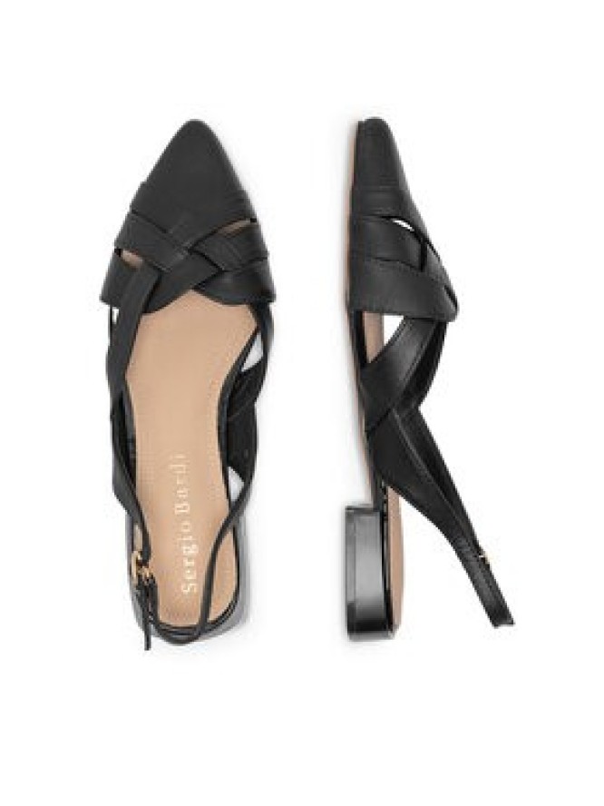 Sergio Bardi Sandały WYL3476-1Z-SB Czarny