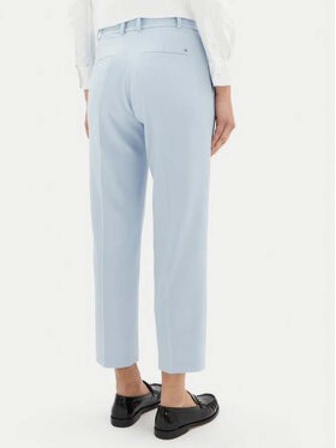 Tommy Hilfiger Spodnie materiałowe Core WW0WW39723 Błękitny Straight Fit