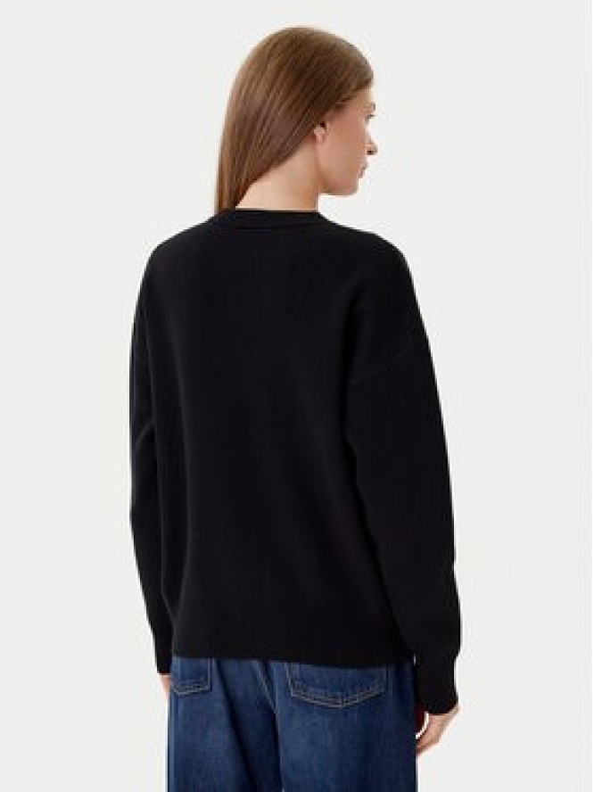 HUGO Sweter Seginy 50543020 Czarny Regular Fit