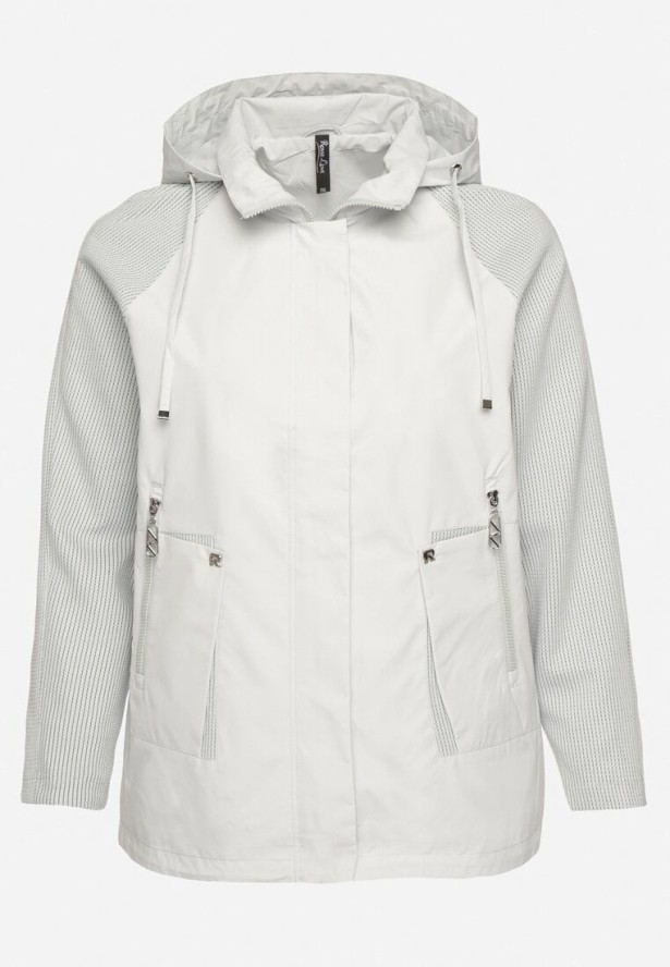 Zielona Kurtka Wiatrówka z Odpinanym Kapturem i Ściągaczami Arseli