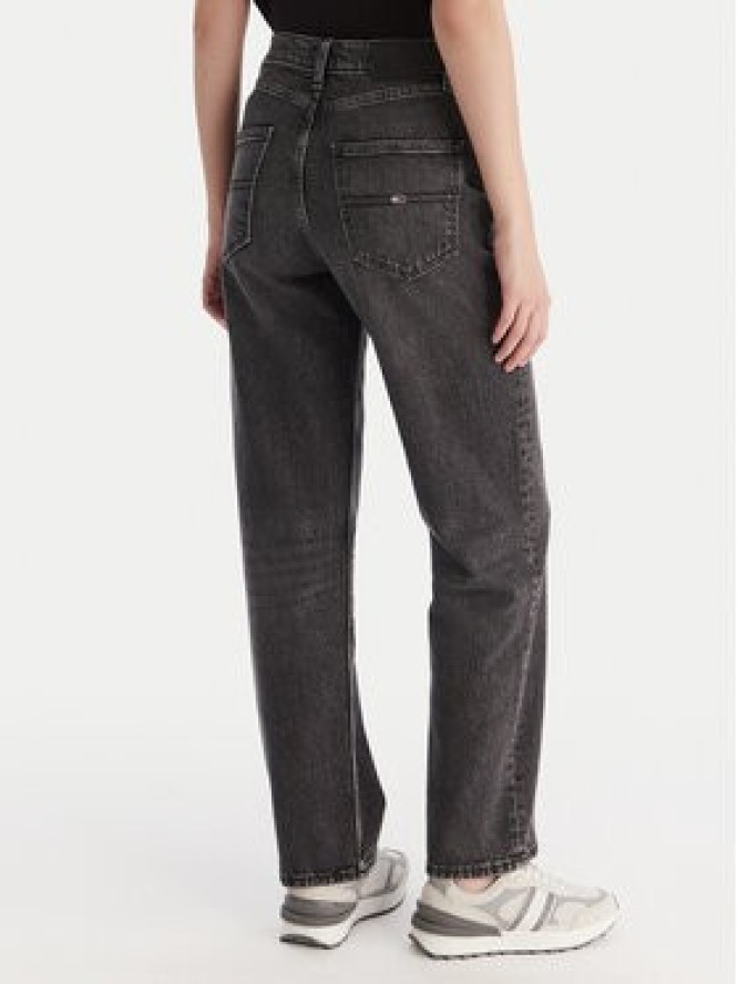 Tommy Jeans Jeansy Layla DW0DW20646 Czarny Straight Fit