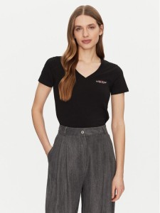 Guess Jeans T-Shirt W4YI23 J1314 Czarny Slim Fit