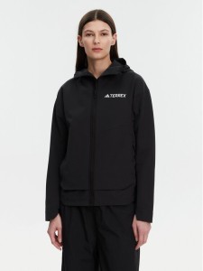 adidas Kurtka softshell Terrex Multi IX1487 Czarny Regular Fit