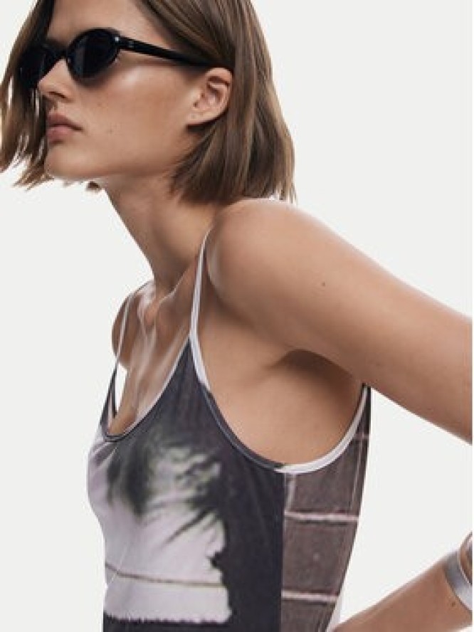 Desigual Sukienka letnia 25SWVK56 Kolorowy Regular Fit