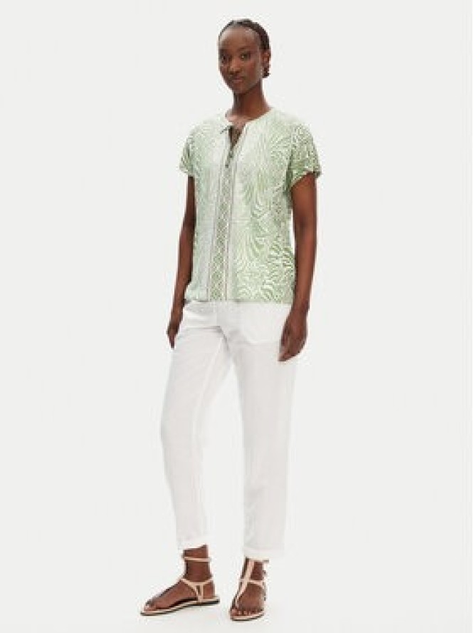 Olsen Bluzka 11105099 Zielony Regular Fit