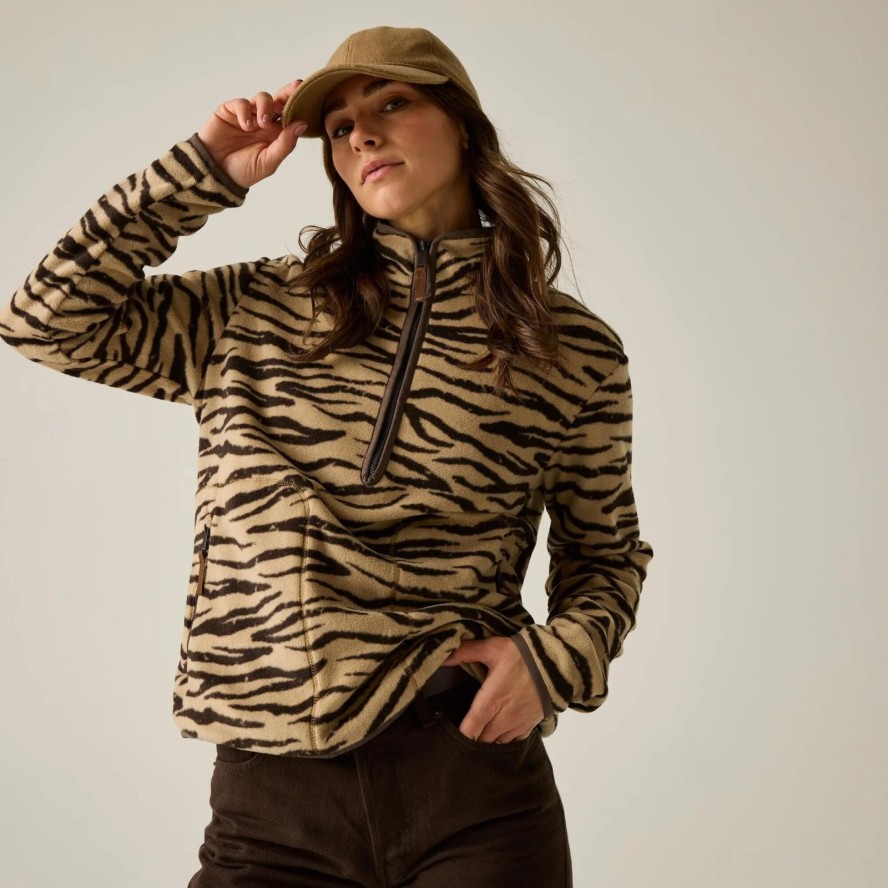 Damska bluza polarowa Frankie Half Zip