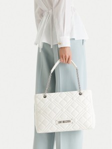 LOVE MOSCHINO Torebka JC4145PP0MLA0100 Biały