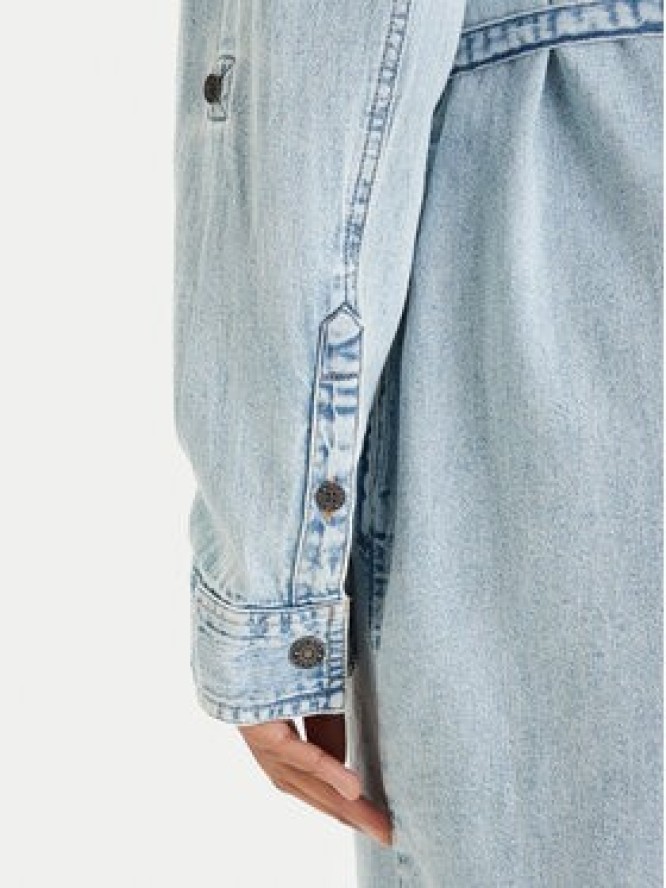 Guess Jeans Sukienka jeansowa W6RK26 D5M83 Niebieski Regular Fit