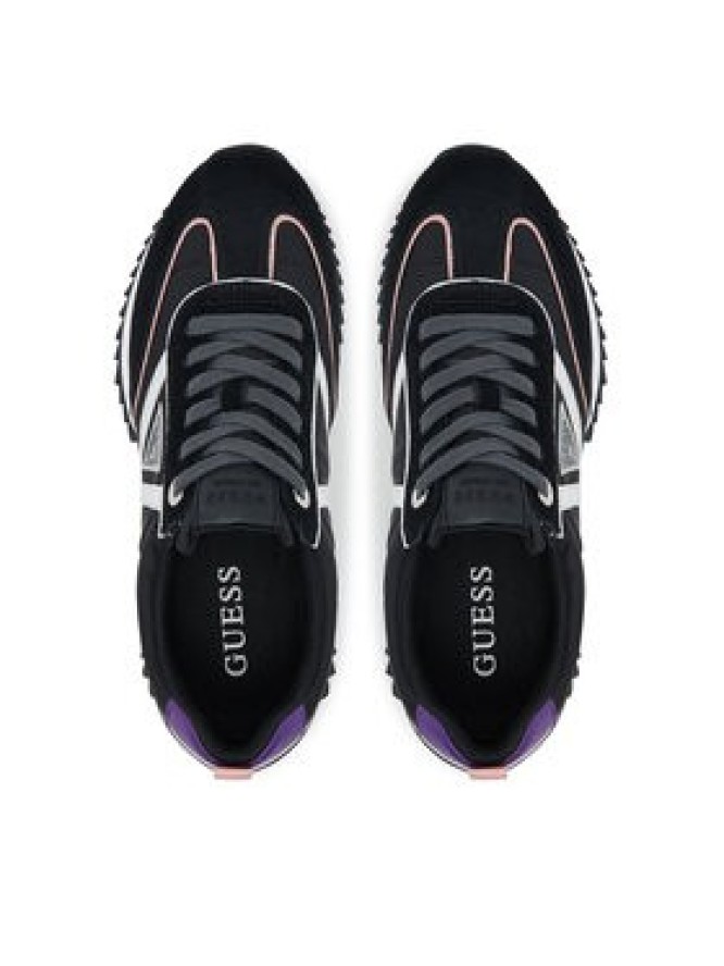 Guess Sneakersy FLTBAI SUE12 Czarny