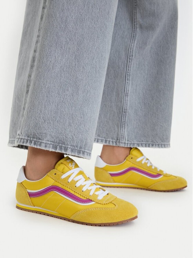 Vans Sneakersy Super Lowpro VN000D83GRV1 Żółty
