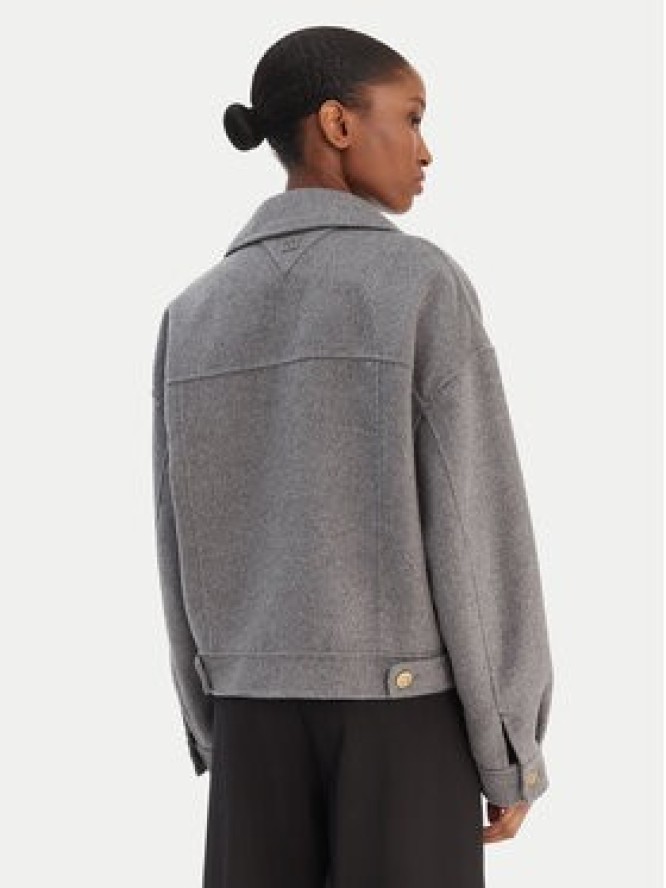 Tommy Hilfiger Kurtka przejściowa WW0WW47759 Szary Relaxed Fit