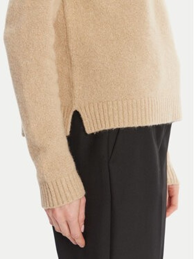 BOSS Sweter Febisan 50478315 Beżowy Regular Fit