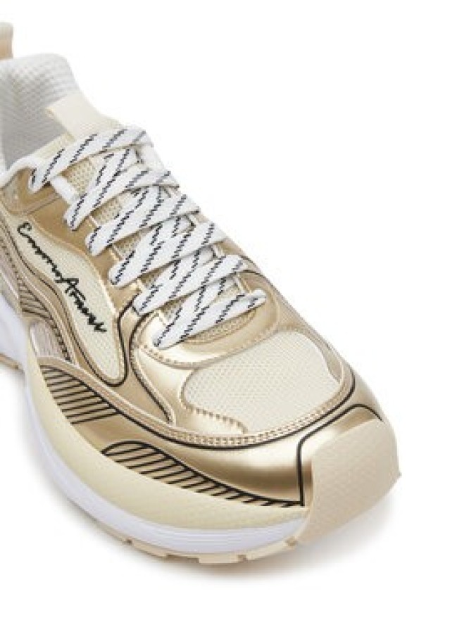 Emporio Armani Sneakersy X3X238 XR388 00194 Złoty