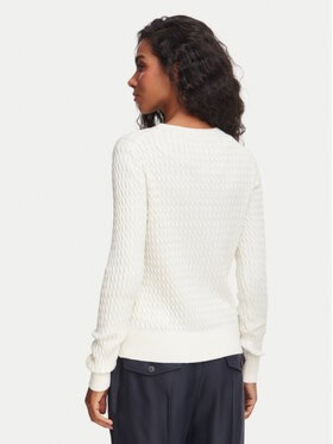 Tommy Hilfiger Sweter WW0WW44987 Kremowy Regular Fit