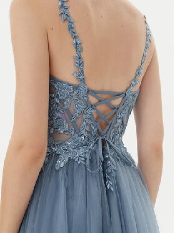 Hey Kyla Sukienka wieczorowa 5AJ004HK Niebieski Regular Fit