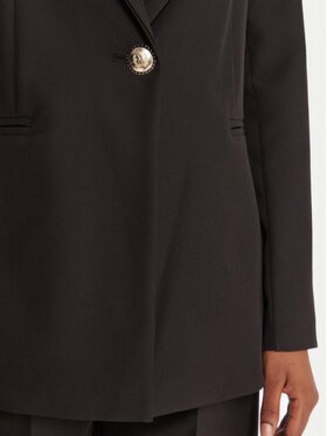 Maryley Marynarka 25IB187/M06/43NE Czarny Regular Fit