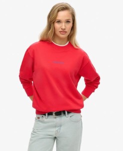 superdry Damska bluza Core Logo City Graphic Crew z bawełny organicznej